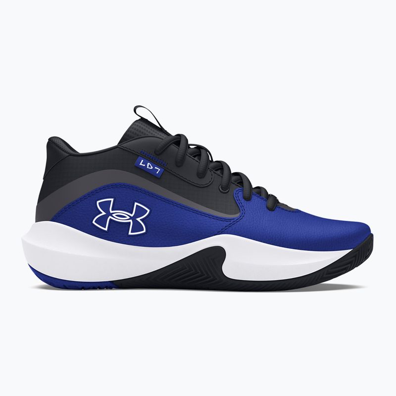 Under Armour GS Lockdown 7 team royal/black/white vaikiški krepšinio bateliai