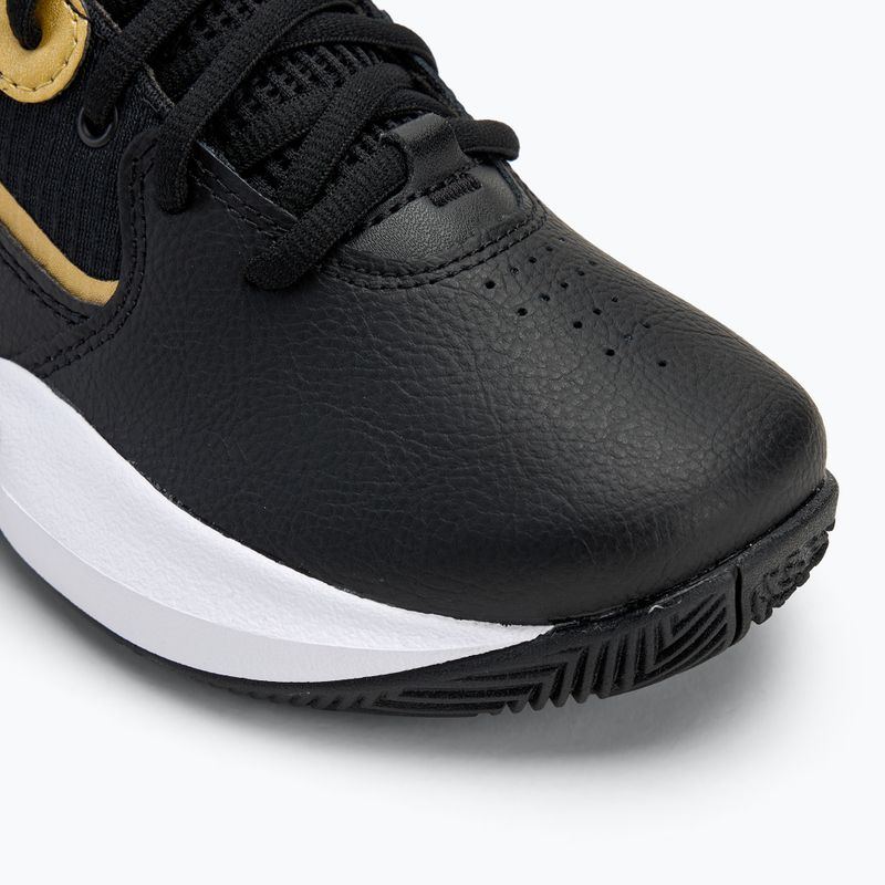 Vaikiški krepšinio bateliai Under Armour GS Lockdown 7 black/black/metallic gold 7