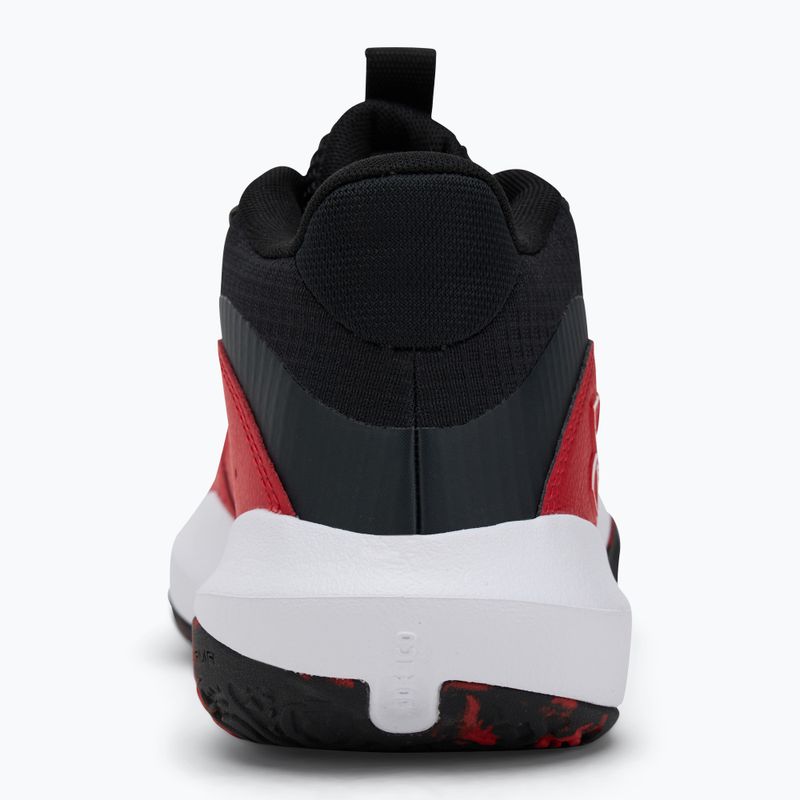 Under Armour Lockdown 7 raudoni/juodi/balti krepšinio bateliai 6