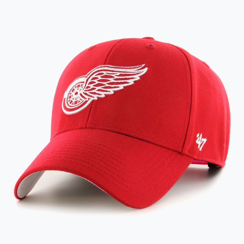 Kepuraitė su snapeliu 47 Brand NHL Detroit Red Wings Ballpark Snap MVP red
