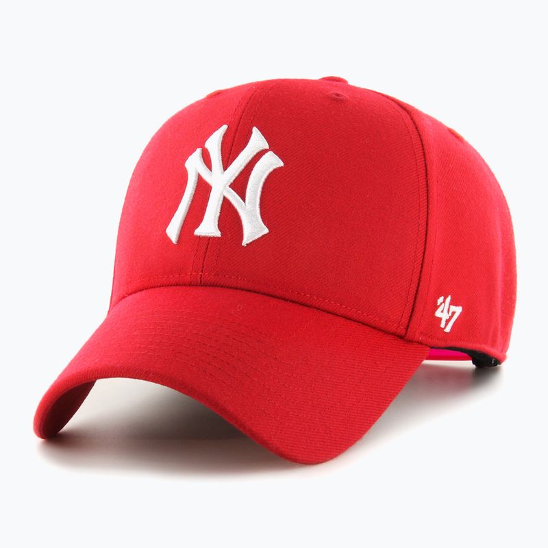 Kepurė su snapeliu 47 Brand MLB New York Yankees MVP SNAPBACK red