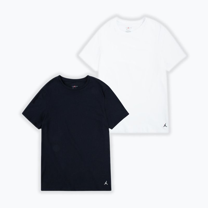 Vyriški marškinėliai Jordan JHM Flight Base Tee 2 pcs black/white
