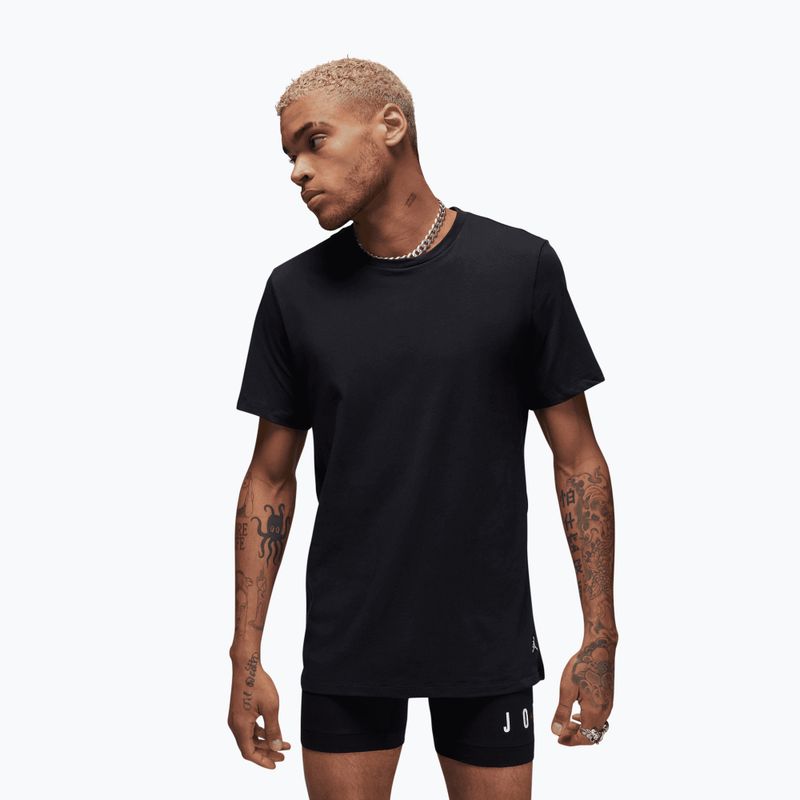Vyriški marškinėliai Nike Jordan JHM Flight Base Tee 2 pcs black/white 7