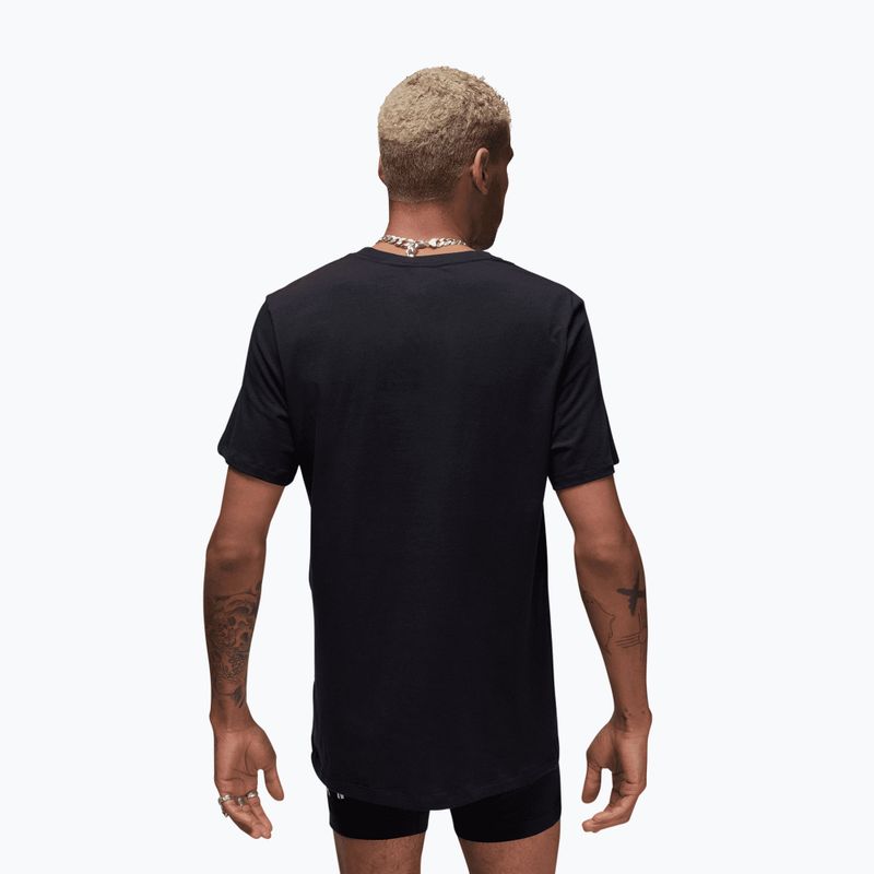 Vyriški marškinėliai Jordan JHM Flight Base Tee 2 pcs black/white 9
