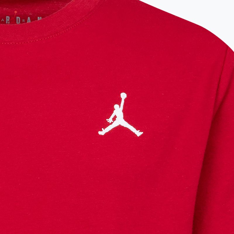 Vaikiški marškinėliai Jordan Jumpman Air EMB gym red 5