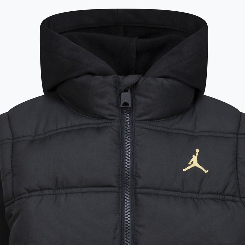 Kurtka dziecięca Nike Jordan Jdb 2 Fer black/gold 3