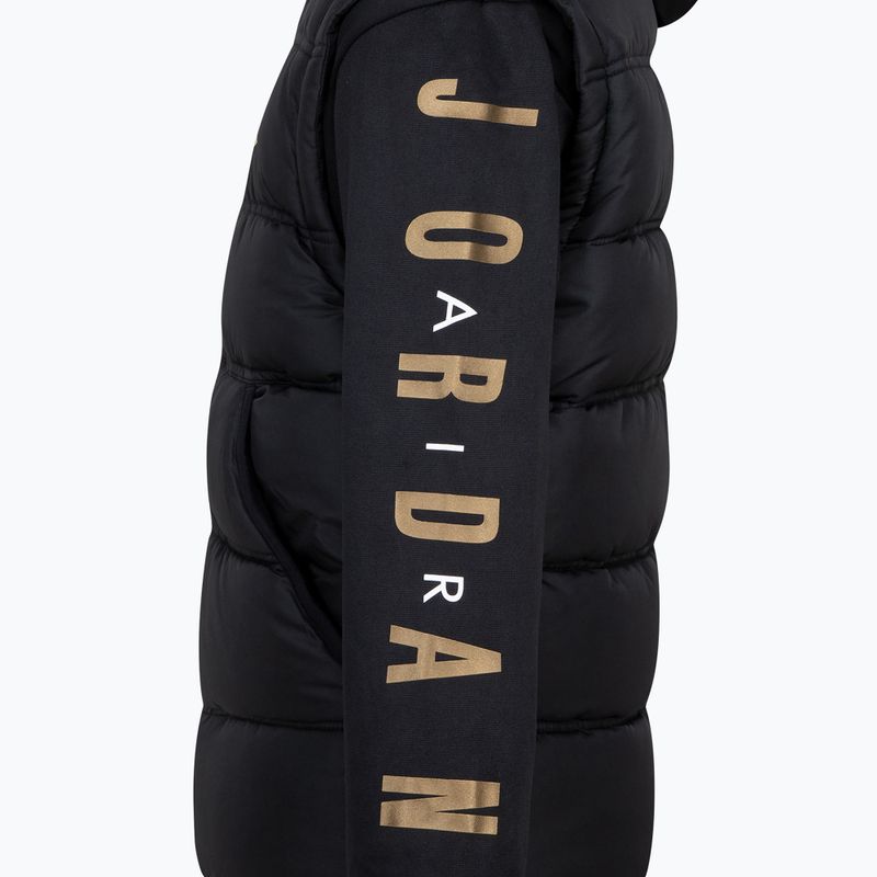 Kurtka dziecięca Nike Jordan Jdb 2 Fer black/gold 4
