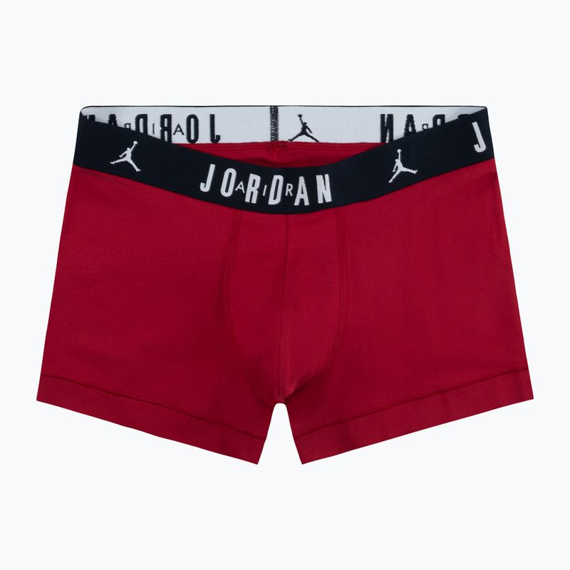 Vyriškos trumpikės Nike Jrdan JHM Flight Cotton Trunk 3 pairs gym red/black 4