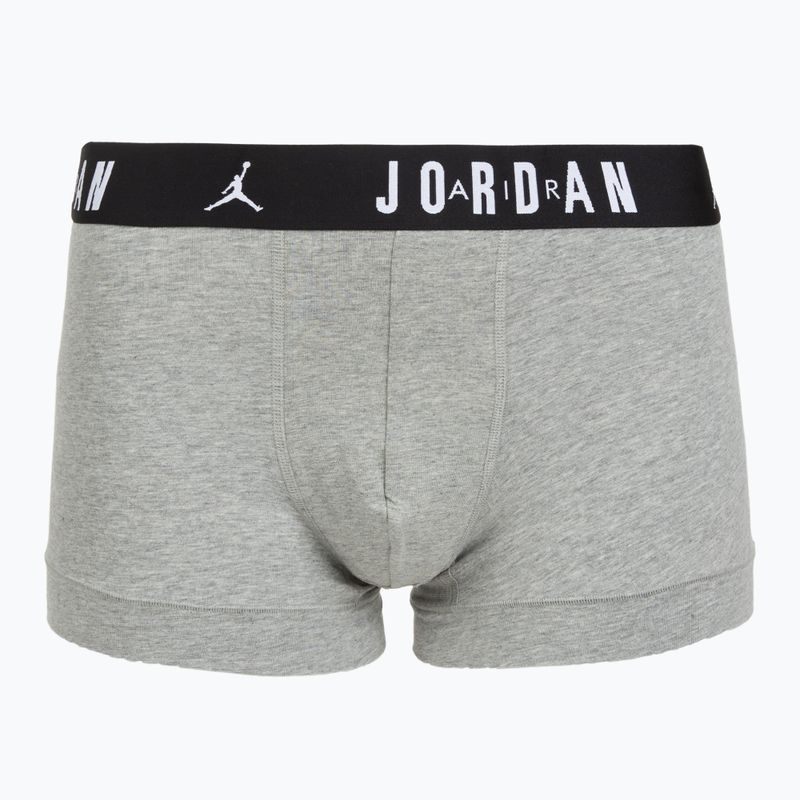 Vyriškos trumpikės Nike Jrdan JHM Flight Cotton Trunk 3 pairs gym red/black 2