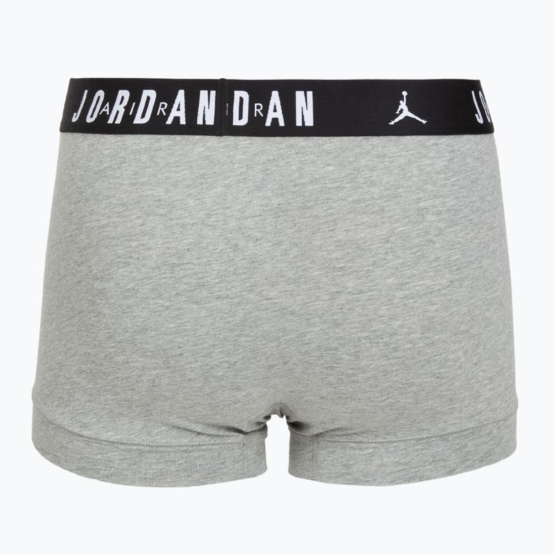 Vyriškos trumpikės Nike Jrdan JHM Flight Cotton Trunk 3 pairs gym red/black 3