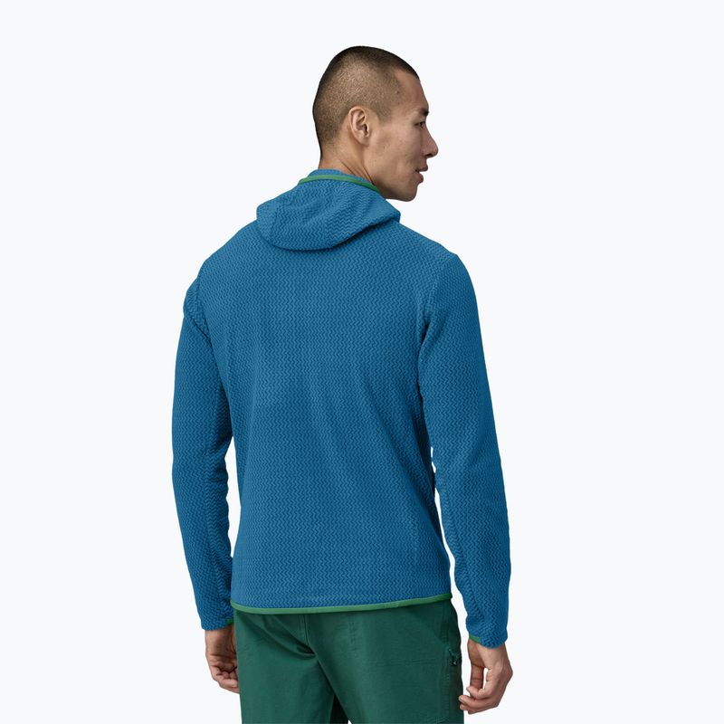 Vyriškas žygio džemperis Patagonia R1 Air Full-Zip vessel blue 2