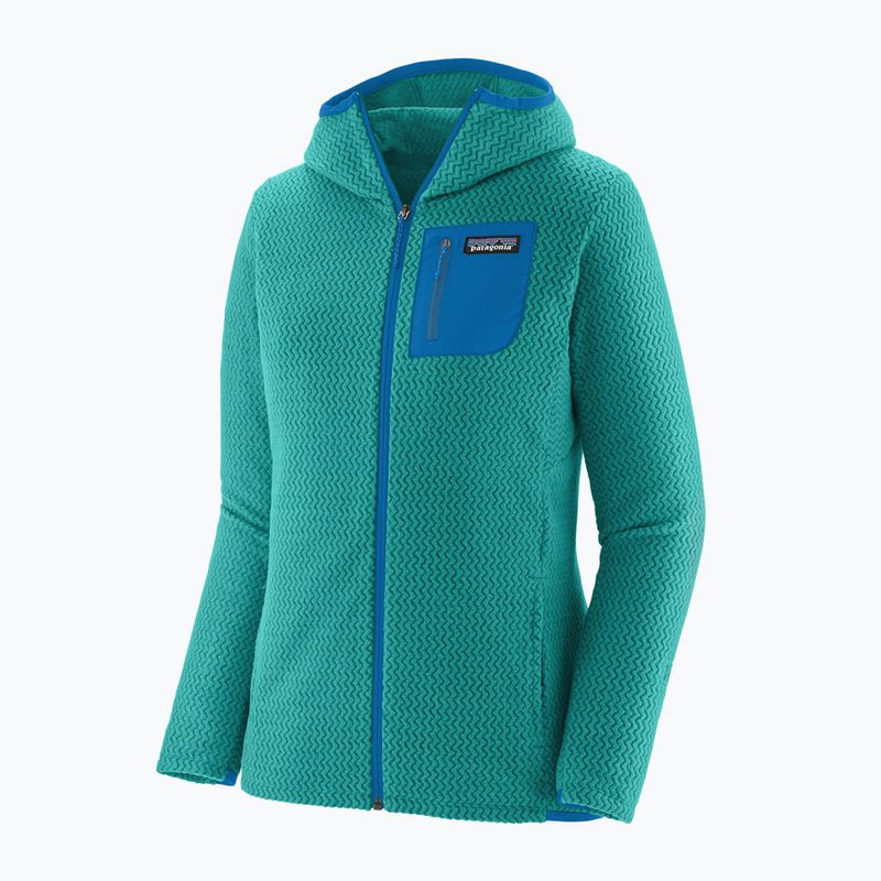 Moteriškas žygio džemperis Patagonia R1 Air Full-Zip subtidal blue 3
