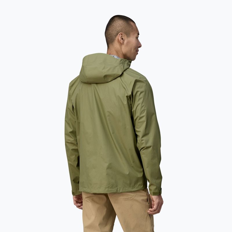 Vyriška striukė nuo lietaus Patagonia Torrentshell 3L Rain buckhorn green 2