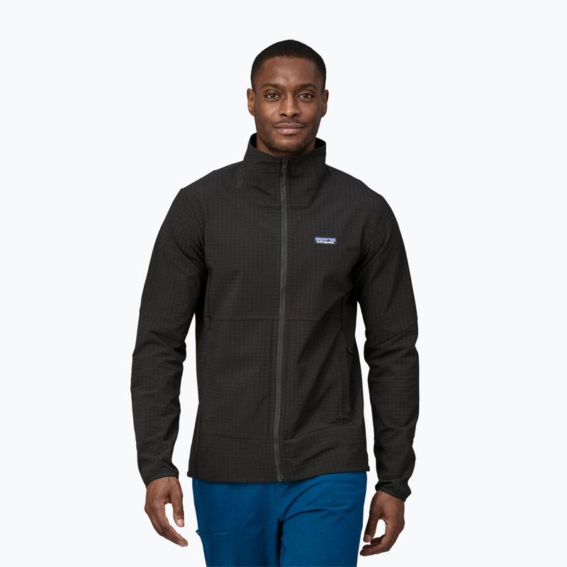 Vyriškos Patagonia M's R1 TechFace Jkt black