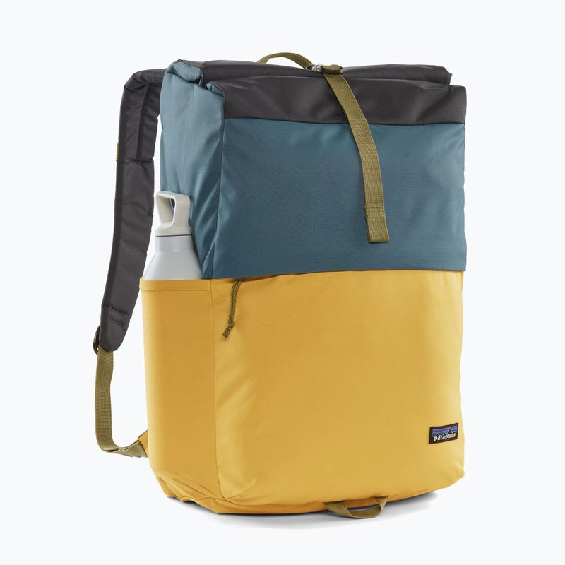 Miesto kuprinė Patagonia Fieldsmith Roll Top Pack 30 l surfboard yellow/abalone blue 4