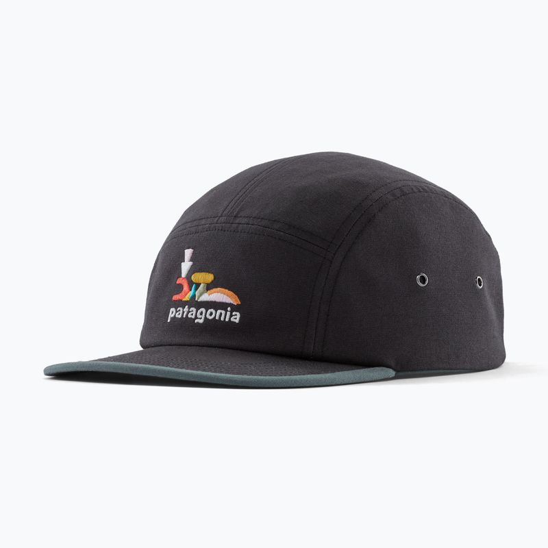 Kepuraitė su snapeliu Patagonia Graphic Maclure Hat lose it/ink black