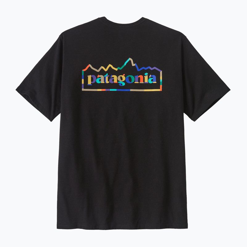 Vyriški marškinėliai Patagonia Unity Fitz Responsibili ink black 4
