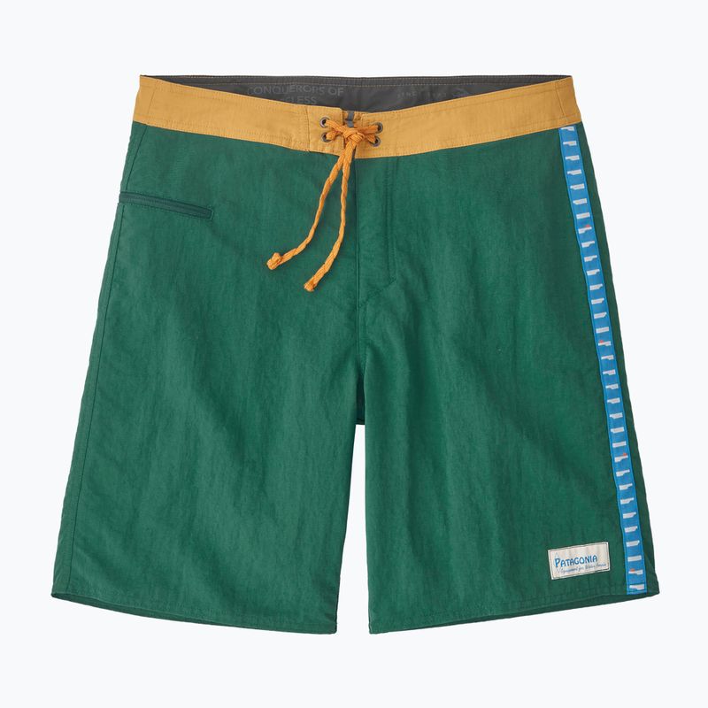 Vyriški maudymosi šortai Patagonia Wavefarer Boardshorts conifer green 3