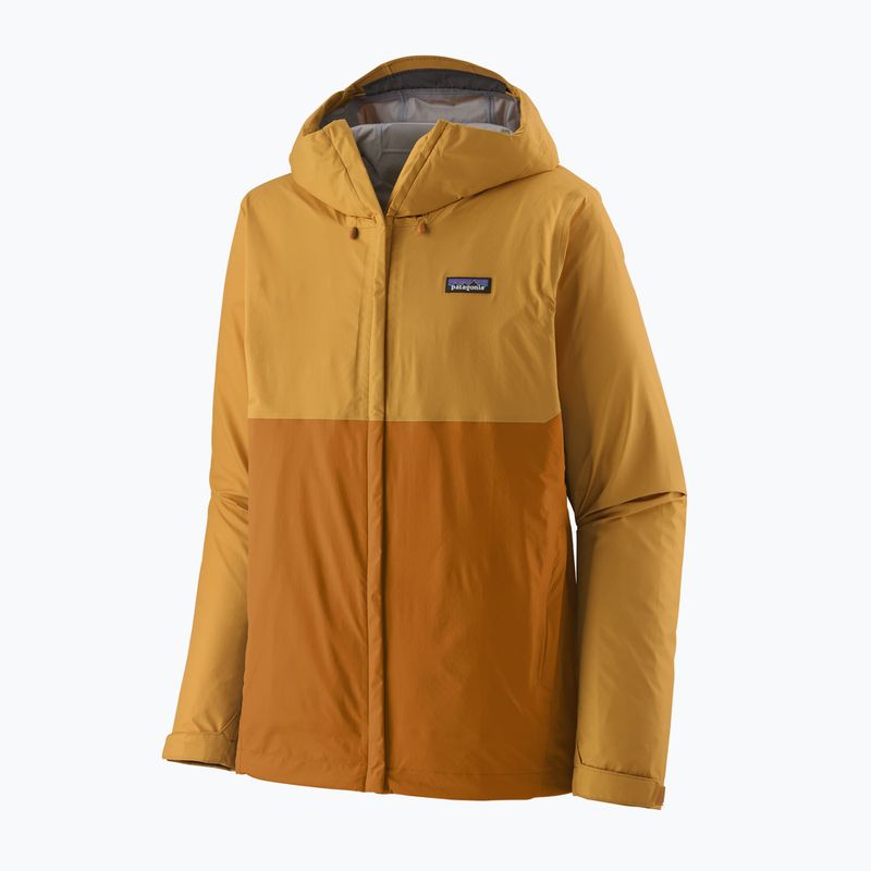 Vyriška striukė nuo lietaus Patagonia Torrentshell 3L Rain golden caramel 3