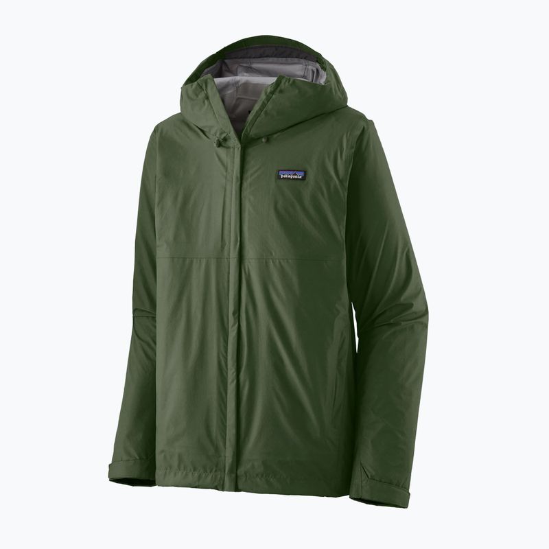 Vyriška striukė nuo lietaus Patagonia Torrentshell 3L Rain torrey pine green 3