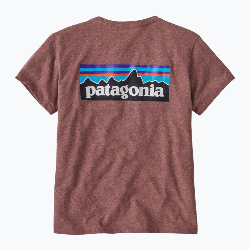 Moteriški marškinėliai Patagonia P-6 Logo Responsibili-Tee dulse mauve 2