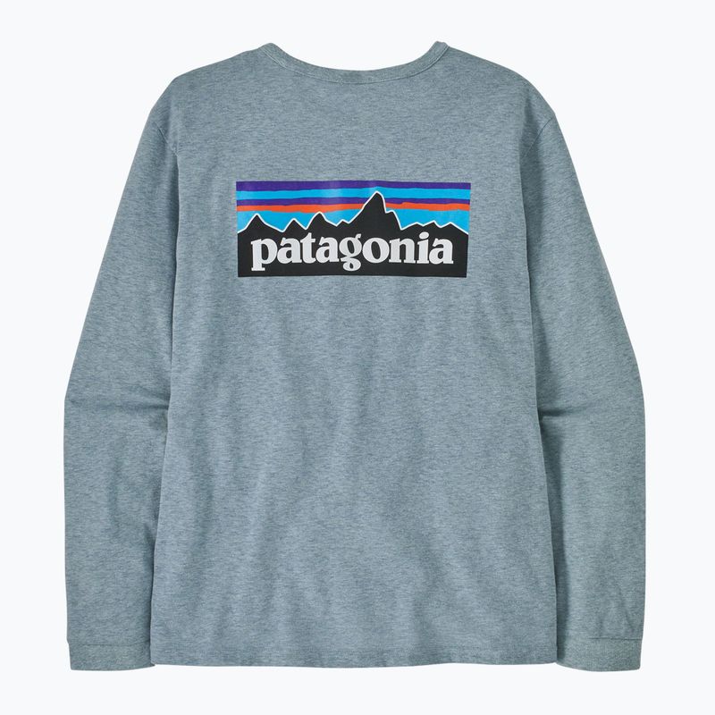 Moteriška "Patagonia P-6 Logo Responsibili-Tee" termo marškinėliai su ilgomis rankovėmis 4