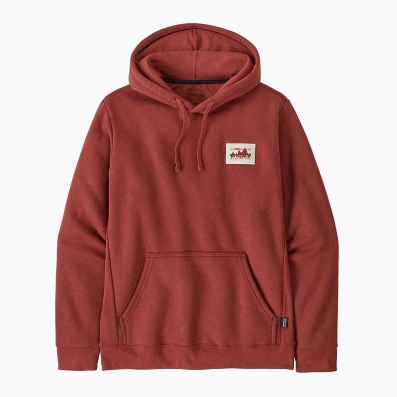 Vyriškas džemperis Patagonia '73 Skyline Uprisal Hoody burnished red 3