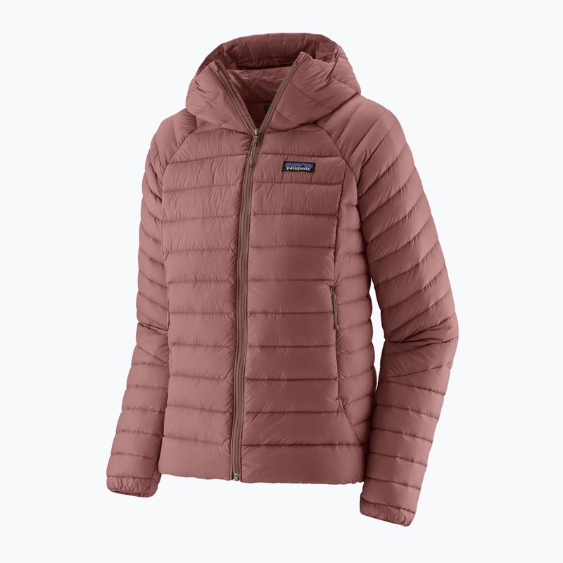 Moteriška pūsta striukė Patagonia Down Sweater Hoody dulse mauve 3