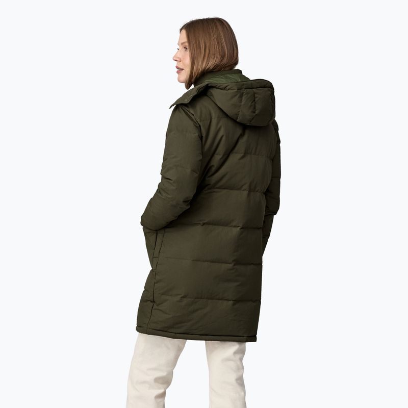 Moteriškas pūstas paltas Patagonia Downdrift Parka pine needle green 3