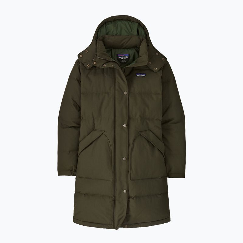 Moteriškas pūstas paltas Patagonia Downdrift Parka pine needle green 4