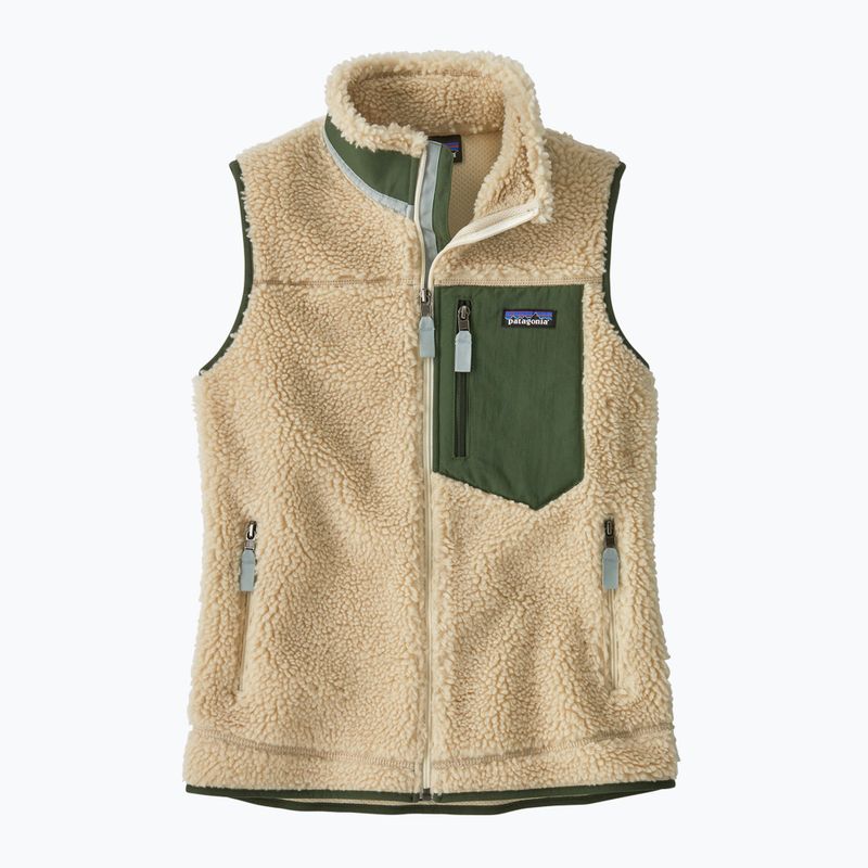 Moteriška liemenė Patagonia Classic Retro-X dark natural/torrey pine green 3