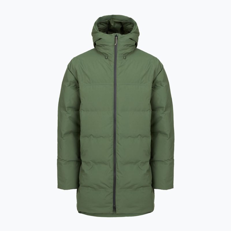 Vyriškas pūstas paltas Patagonia Jackson Glacier Parka torrey pine green