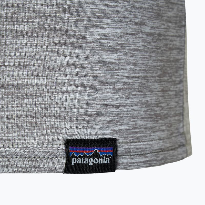 Vyriški marškinėliai ilgomis rankovėmis Patagonia Cap Cool Daily Graphic Shirt-Waters boardshort logo abalone blue/feather grey 4