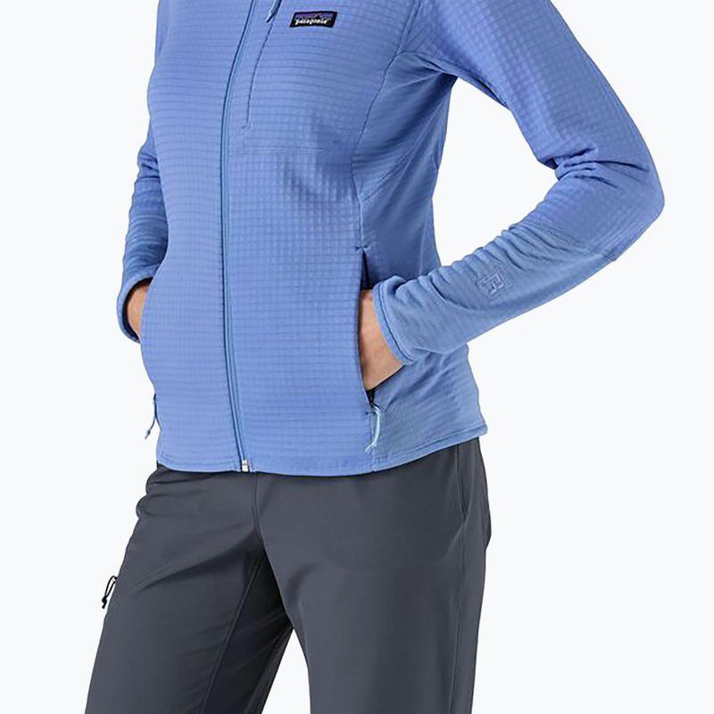 Moteriška softshell striukė Patagonia R1 Hybrid abundant blue 5