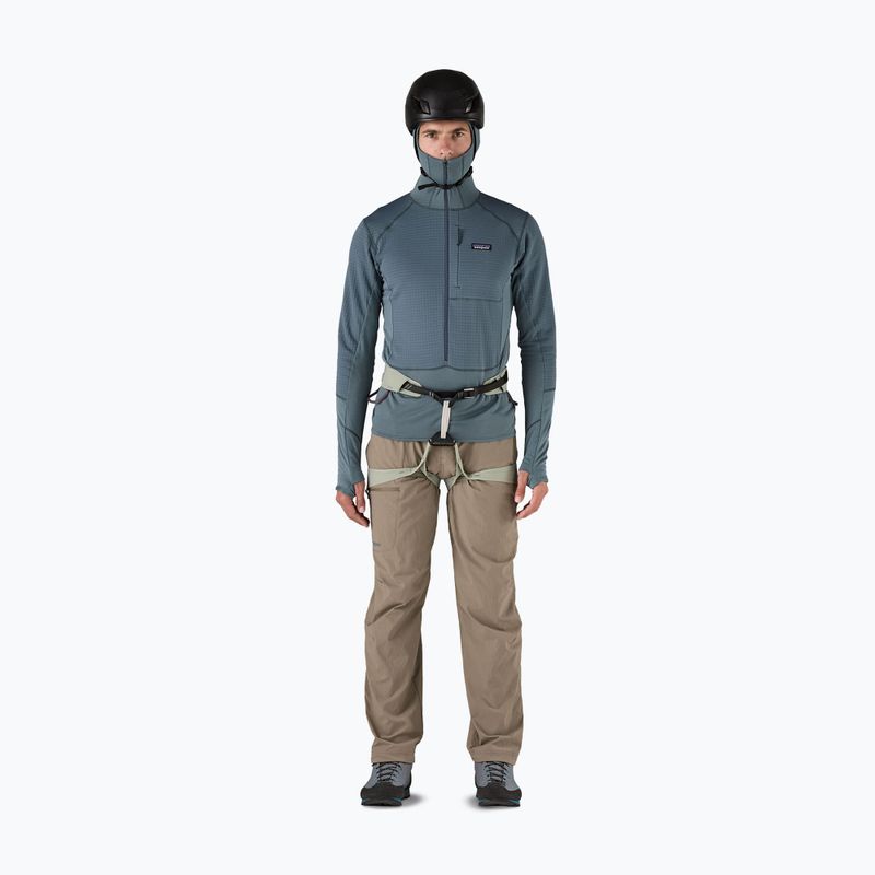 Vyriška Patagonia R1 Hybrid Pullover Softshell striukė utility blue 2