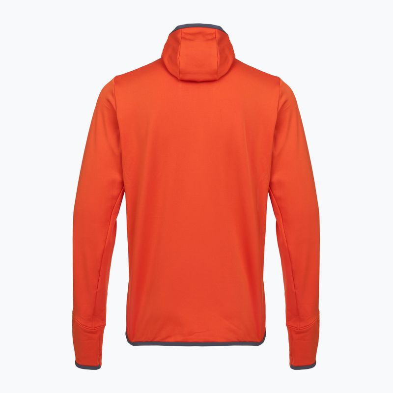 Vyriškas žygio džemperis Patagonia R1 Thermal Full Zip Hoody pollinator orange 2