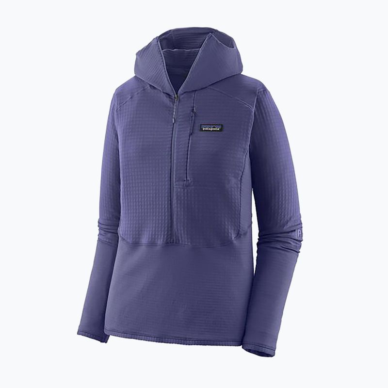 Moteriška softshell striukė Patagonia R1 Hybrid Pullover Hoody solstice purple 3