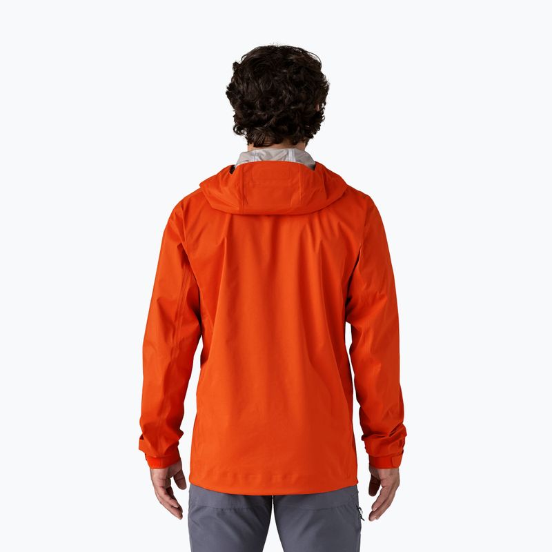 Vyriška striukė nuo lietaus Patagonia M10 Storm pollinator orange 2