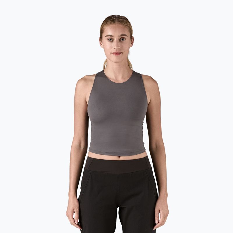 Moteriški žygių marškinėliai Patagonia Reversible Tank wetland blue 4