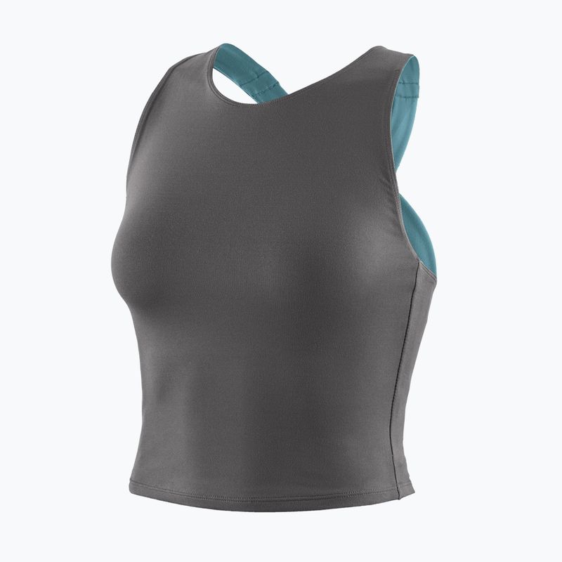 Moteriški žygių marškinėliai Patagonia Reversible Tank wetland blue 7