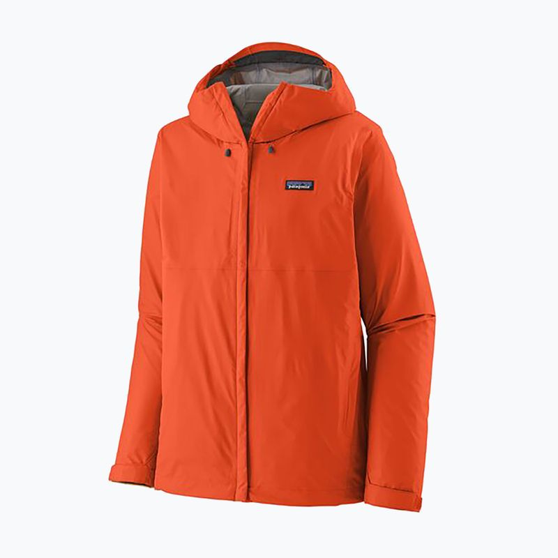 Vyriška striukė nuo lietaus Patagonia Torrentshell 3L Rain pollinator orange 3