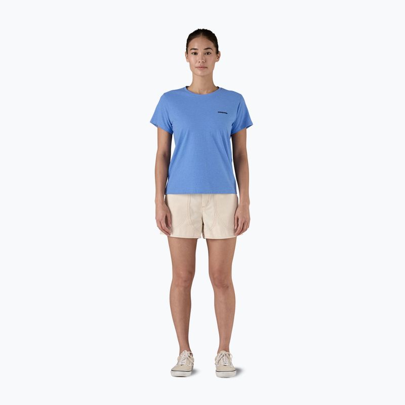 Moteriški marškinėliai Patagonia P-6 Logo Responsibili-Tee abundant blue 8