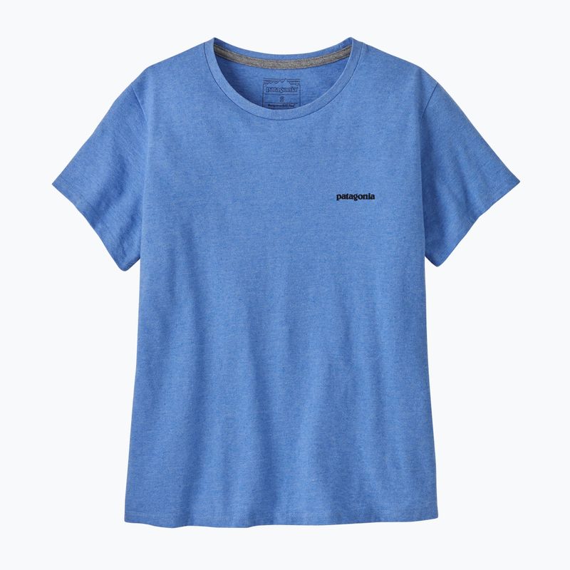 Moteriški marškinėliai Patagonia P-6 Logo Responsibili-Tee abundant blue 10