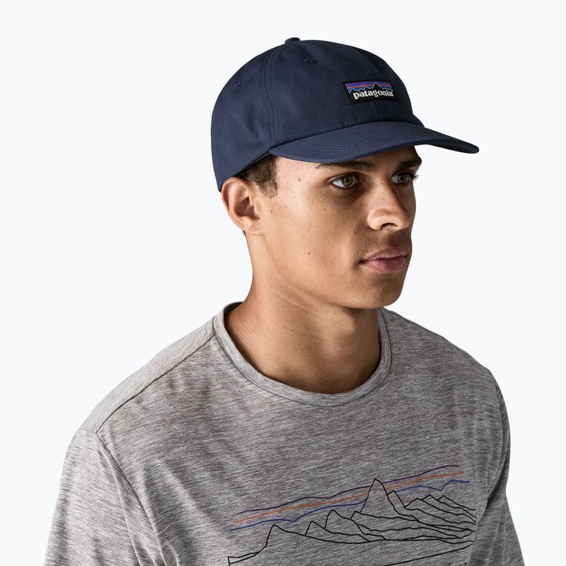 Kepurė su snapeliu Patagonia P-6 Label Trad new navy 2
