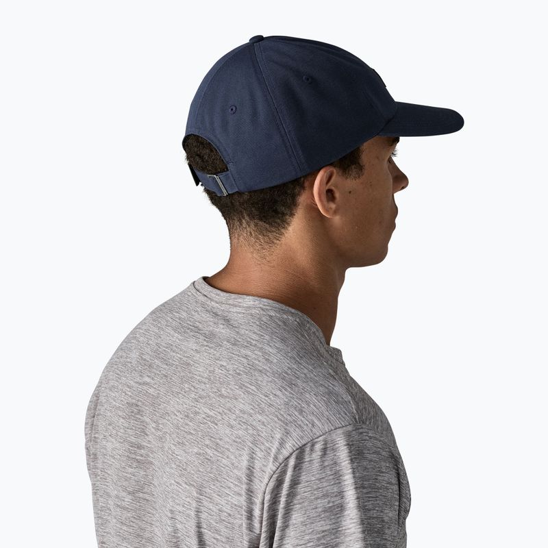 Kepurė su snapeliu Patagonia P-6 Label Trad new navy 3
