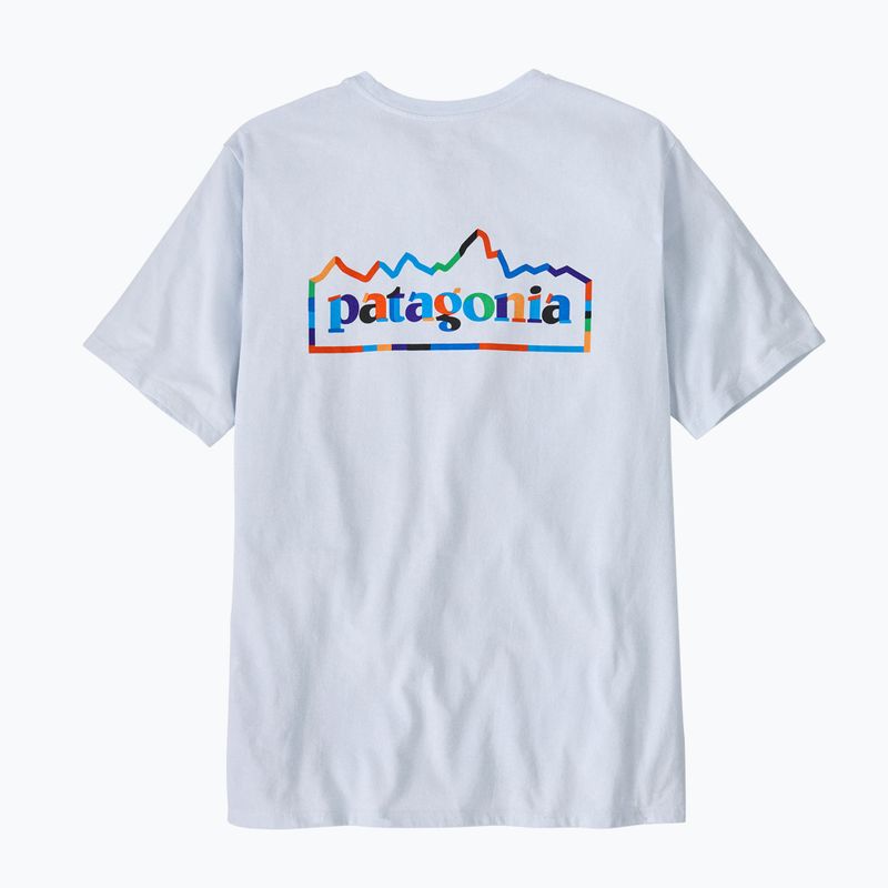 Vyriški marškinėliai Patagonia Unity Fitz Responsibili white 2