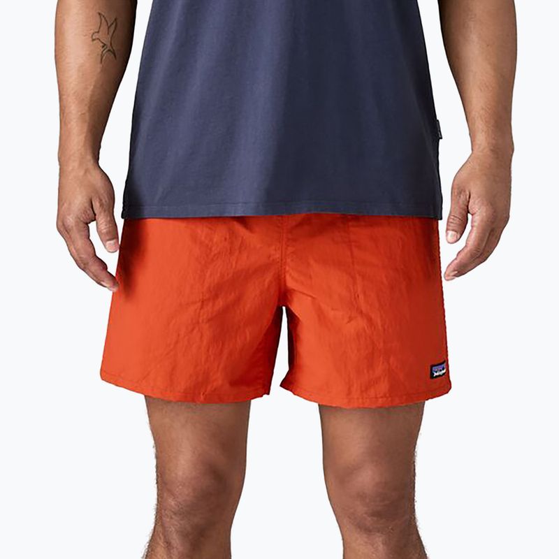 Vyriški šortai Patagonia Baggies 5" pollinator orange