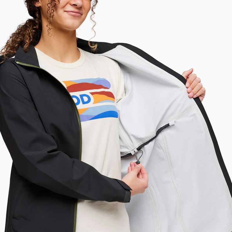 Moteriška striukė nuo lietaus Cotopaxi Cielo Rain Trench black 6