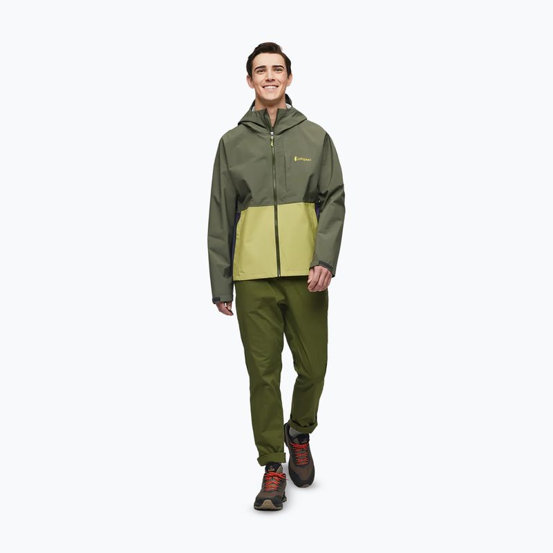 Striukė nuo lietaus Cotopaxi Cielo Rain Jacket fatigue/lemongrass 2