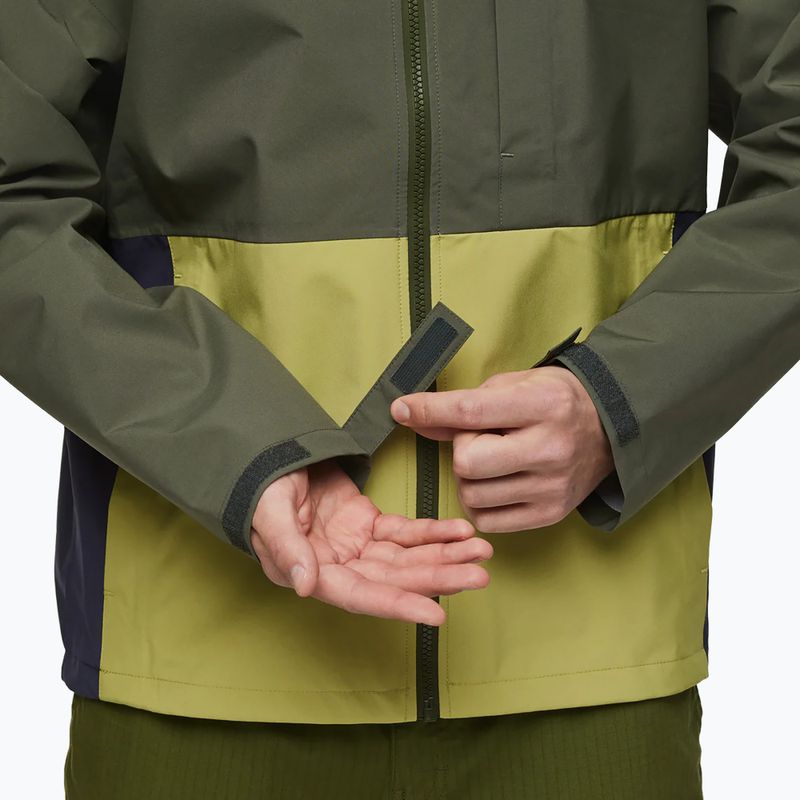 Striukė nuo lietaus Cotopaxi Cielo Rain Jacket fatigue/lemongrass 8